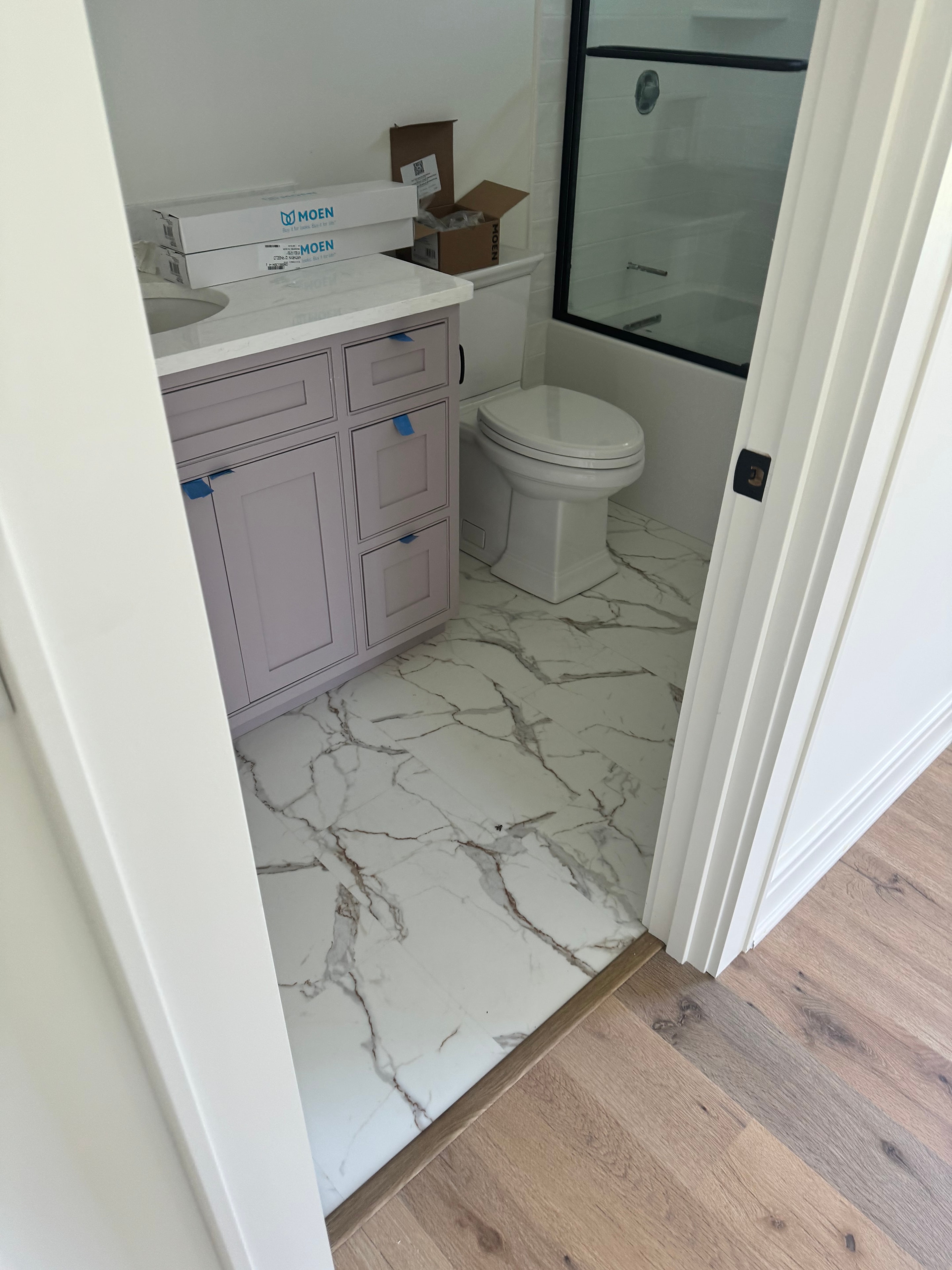 Waterproof LVT Bathroom